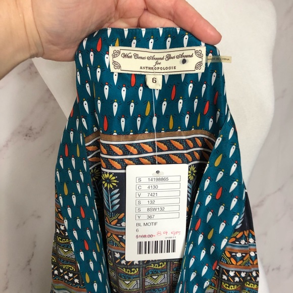 NWT Anthropologie What Comes Around Goes Around Dress - Picture 3 of 4